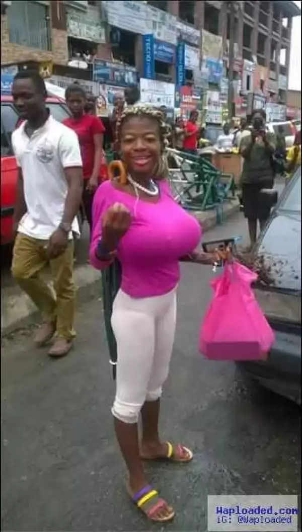See The Lepacious Slim Girl With Huge Breasts That Got The Internet Buzzing